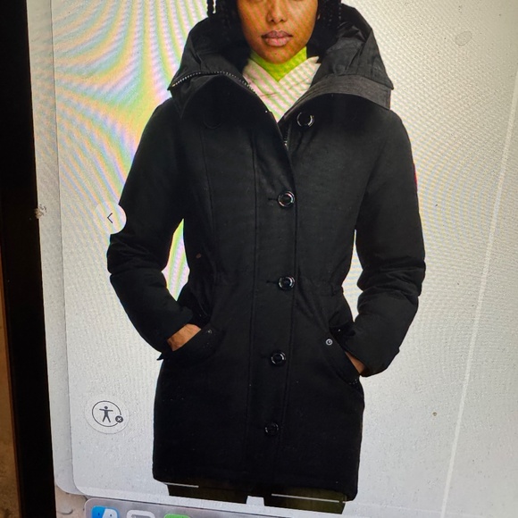 Women's Canada Goose Rossclair Parka Size Medium - Picture 12 of 16
